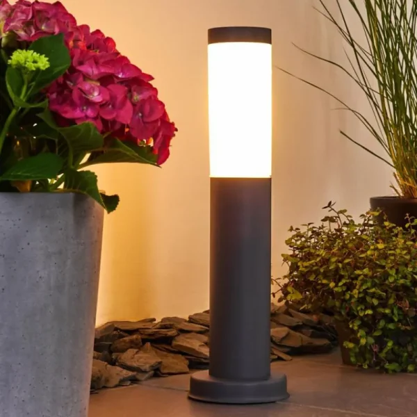 hofstein Borne lumineuse Gaborone Anthracite, 1 lumière* Lampes Modernes
