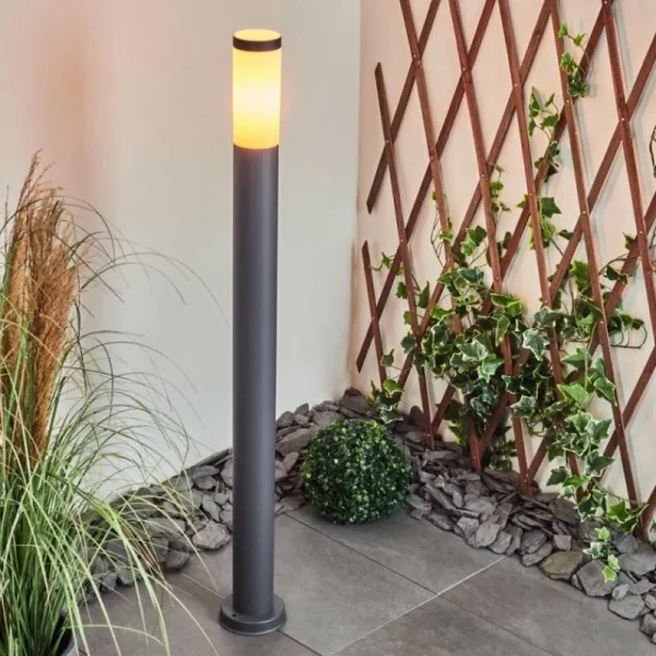 hofstein Borne lumineuse Gaborone Anthracite, 1 lumière* Lampes Modernes
