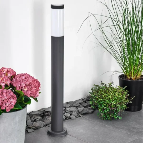 hofstein Borne lumineuse Gaborone Anthracite, 1 lumière* Lampes Modernes