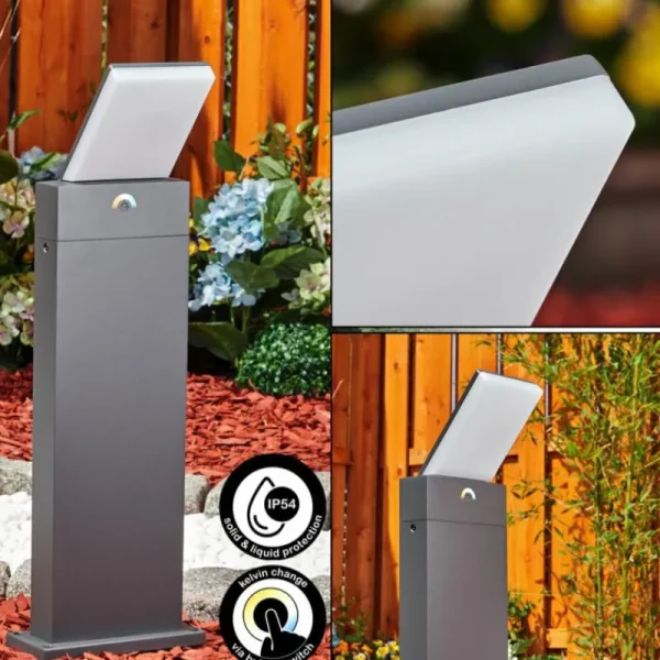 hofstein Borne lumineuse Heraklion LED Anthracite, 1 lumière* Lampes Modernes