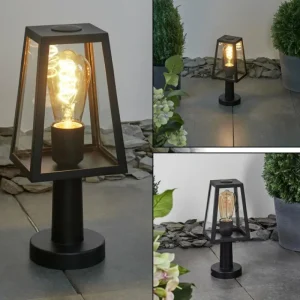 hofstein Borne lumineuse Juanico Noir, 1 lumière* Lampes Modernes