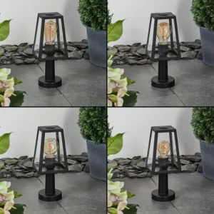 hofstein Borne lumineuse Juanico Noir, 1 lumière* Lampes Modernes