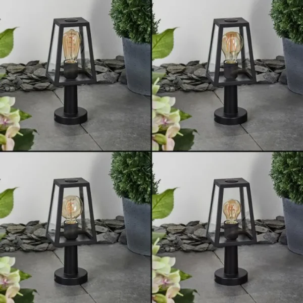 hofstein Borne lumineuse Juanico Noir, 1 lumière* Lampes Modernes