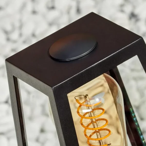 hofstein Borne lumineuse Juanico Noir, 1 lumière* Lampes Modernes