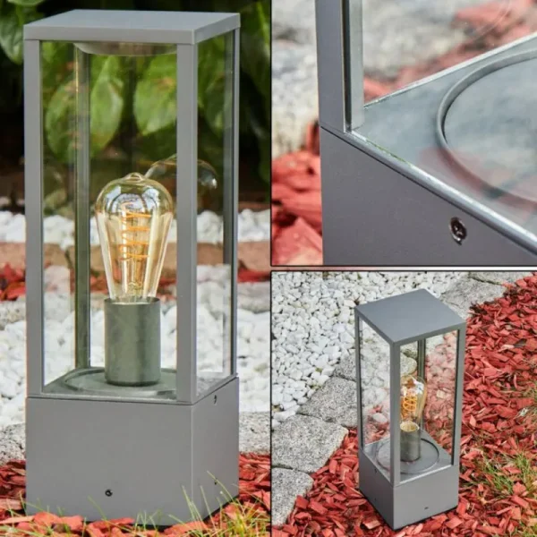 hofstein Borne lumineuse Kiwalik Anthracite, 1 lumière* Lampes Modernes