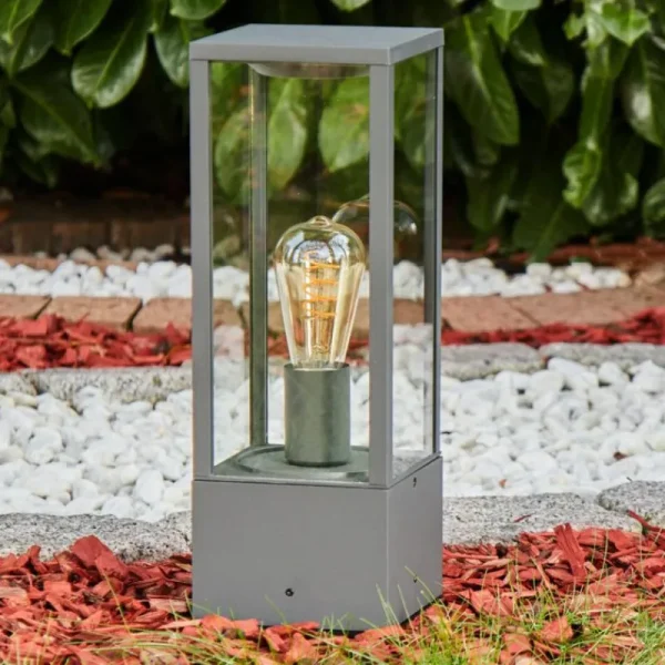 hofstein Borne lumineuse Kiwalik Anthracite, 1 lumière* Lampes Modernes