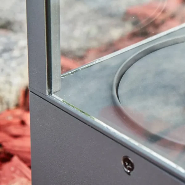 hofstein Borne lumineuse Kiwalik Anthracite, 1 lumière* Lampes Modernes