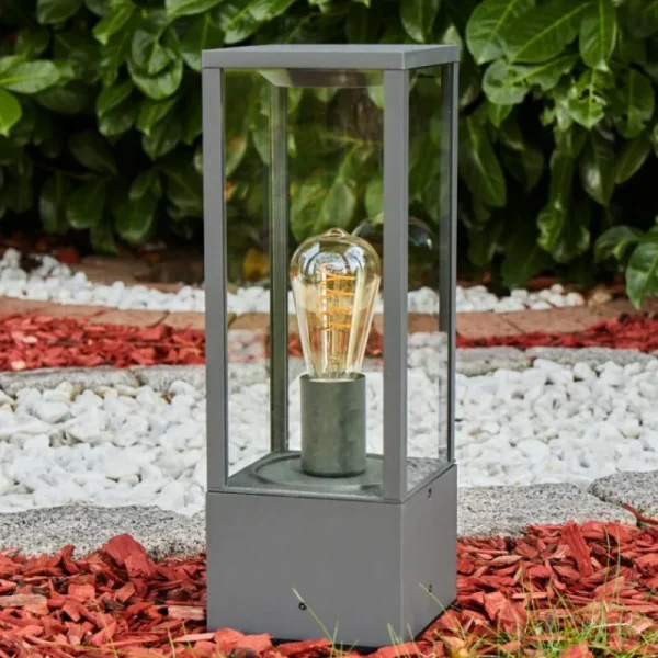 hofstein Borne lumineuse Kiwalik Anthracite, 1 lumière* Lampes Modernes