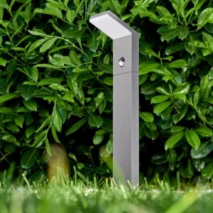 hofstein Borne lumineuse Korup LED Anthracite, 1 lumière, Détecteur de mouvement* Lampes Modernes