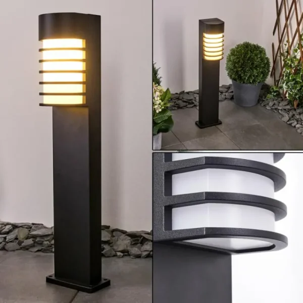 hofstein Borne lumineuse Kurola Noir, 1 lumière* Lampes Modernes