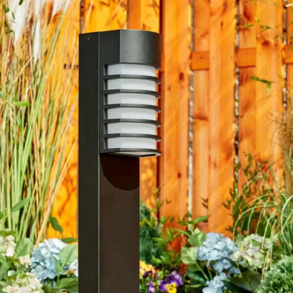 hofstein Borne lumineuse Kurola Noir, 1 lumière* Lampes Modernes