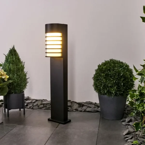 hofstein Borne lumineuse Kurola Noir, 1 lumière* Lampes Modernes