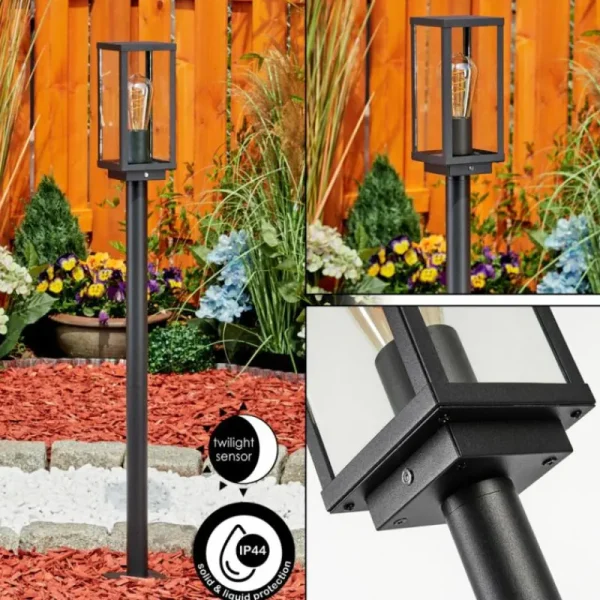 hofstein Borne lumineuse Lapa Noir, 1 lumière* Lampes Modernes