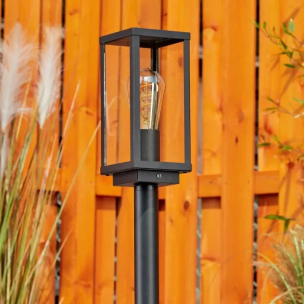 hofstein Borne lumineuse Lapa Noir, 1 lumière* Lampes Modernes