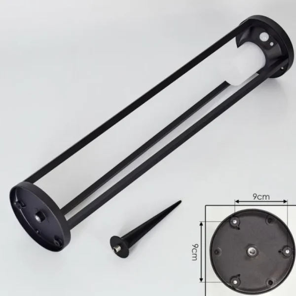 hofstein Borne lumineuse Lokpano LED Noir, Blanc, 1 lumière, Détecteur de mouvement* Lampes Modernes