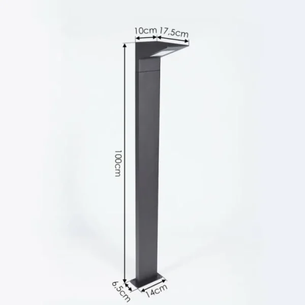 hofstein Borne lumineuse Matlava LED Anthracite, 1 lumière* Lampes Modernes