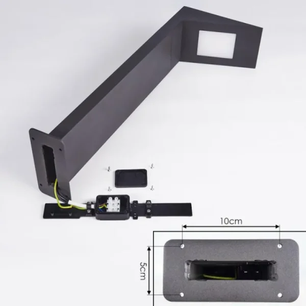 hofstein Borne lumineuse Matlava LED Anthracite, 1 lumière* Lampes Modernes