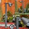 hofstein Borne lumineuse Milond Anthracite, 1 lumière* Lampes Modernes