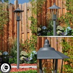 hofstein Borne lumineuse Moskau Anthracite, 1 lumière* Lampes En Verre