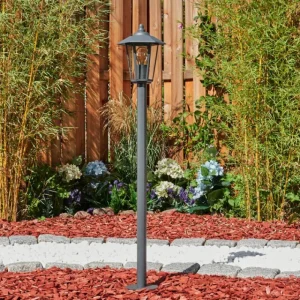 hofstein Borne lumineuse Moskau Anthracite, 1 lumière* Lampes En Verre