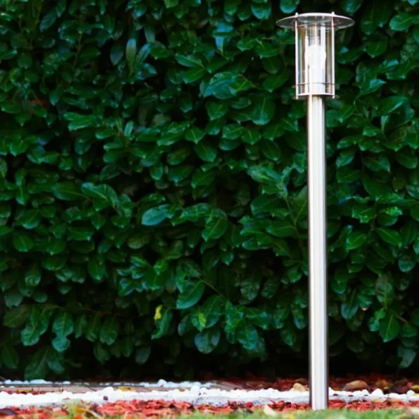 hofstein Borne lumineuse Mulo Acier inoxydable, 1 lumière* Lampes Modernes