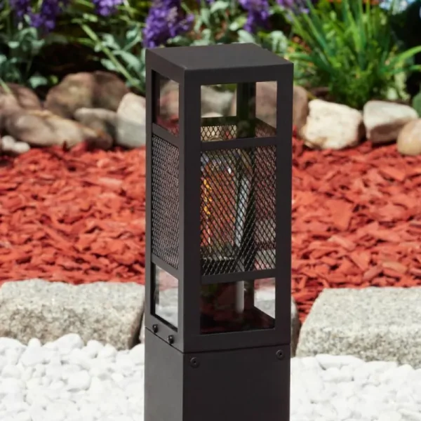 hofstein Borne lumineuse Nelgen Noir, 1 lumière* Lampes Modernes