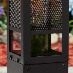 hofstein Borne lumineuse Nelgen Noir, 1 lumière* Lampes Modernes