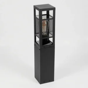 hofstein Borne lumineuse Nelgen Noir, 1 lumière* Lampes Modernes