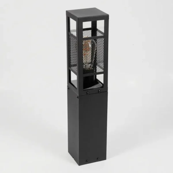 hofstein Borne lumineuse Nelgen Noir, 1 lumière* Lampes Modernes