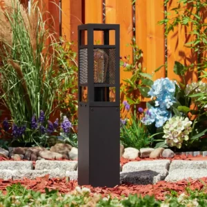 hofstein Borne lumineuse Nelgen Noir, 1 lumière* Lampes Modernes