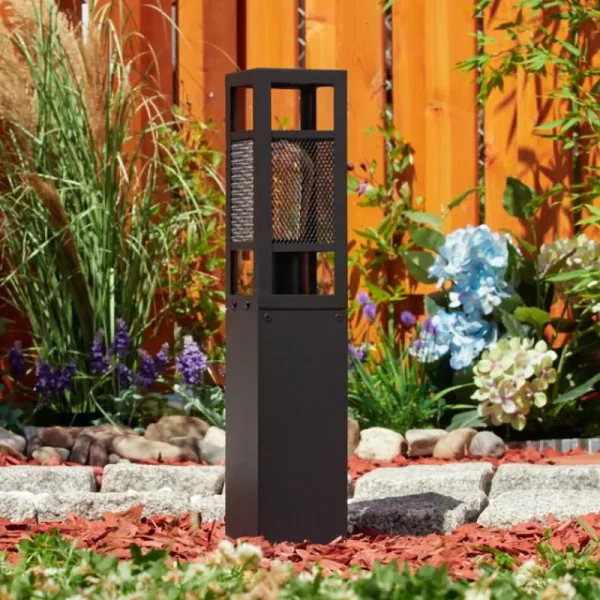 hofstein Borne lumineuse Nelgen Noir, 1 lumière* Lampes Modernes