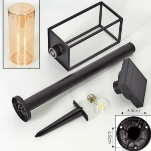 hofstein Borne lumineuse Palanga LED Noir, 1 lumière* Lampes Modernes