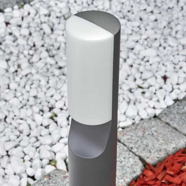hofstein Borne lumineuse Porus LED Anthracite, 1 lumière* Lampes Modernes