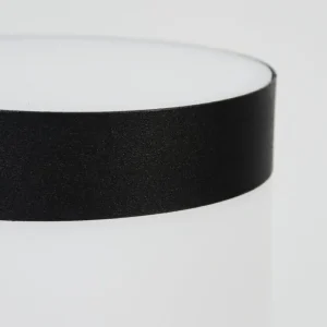 hofstein Borne lumineuse Ruti Noir, 1 lumière, Détecteur de mouvement* Lampes Modernes