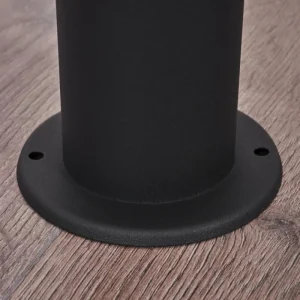 hofstein Borne lumineuse Ruti Noir, 1 lumière, Détecteur de mouvement* Lampes Modernes