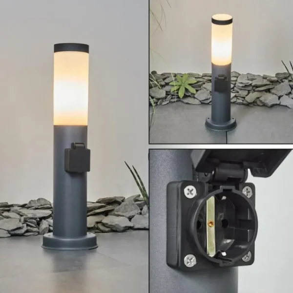 hofstein Borne lumineuse Sessa Anthracite, 1 lumière* Lampes Modernes