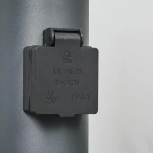 hofstein Borne lumineuse Sessa Anthracite, 1 lumière* Lampes Modernes