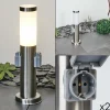hofstein Borne lumineuse Sessa Nickel mat, 1 lumière* Lampes Modernes