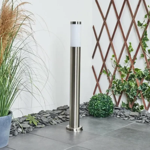 hofstein Borne lumineuse Sessa Nickel mat, 1 lumière* Lampes Modernes