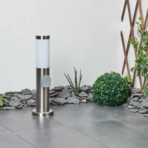 hofstein Borne lumineuse Sessa Nickel mat, 1 lumière* Lampes Modernes