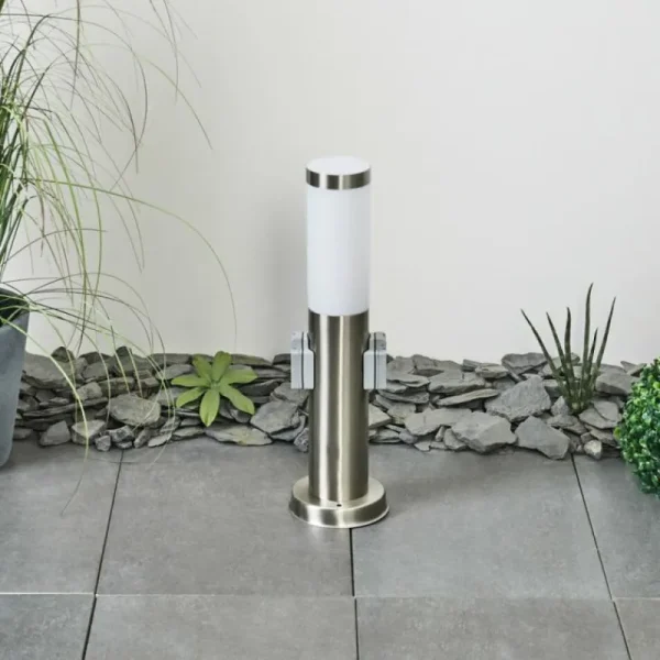 hofstein Borne lumineuse Sessa Nickel mat, 1 lumière* Lampes Modernes