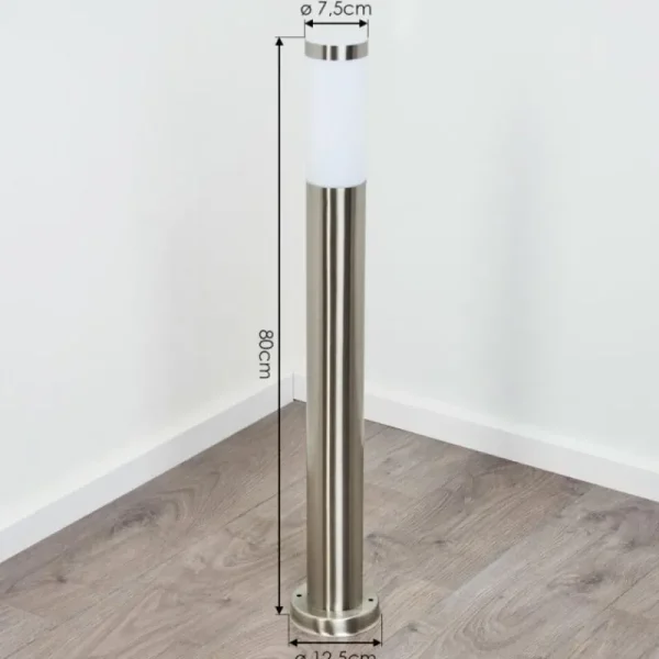 hofstein Borne lumineuse Sessa Nickel mat, 1 lumière* Lampes Modernes