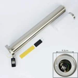 hofstein Borne lumineuse Sessa Nickel mat, 1 lumière* Lampes Modernes