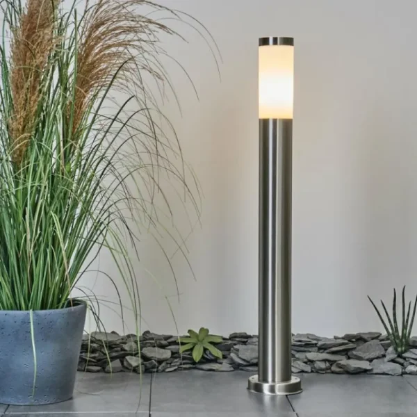 hofstein Borne lumineuse Sessa Nickel mat, 1 lumière* Lampes Modernes