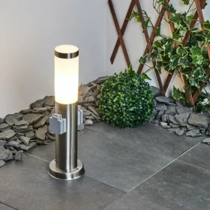 hofstein Borne lumineuse Sessa Nickel mat, 1 lumière* Lampes Modernes