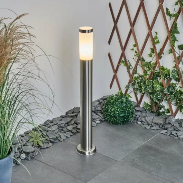 hofstein Borne lumineuse Sessa Nickel mat, 1 lumière* Lampes Modernes