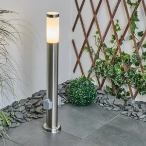 hofstein Borne lumineuse Sessa Nickel mat, 1 lumière* Lampes Modernes