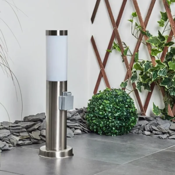 hofstein Borne lumineuse Sessa Nickel mat, 1 lumière* Lampes Modernes