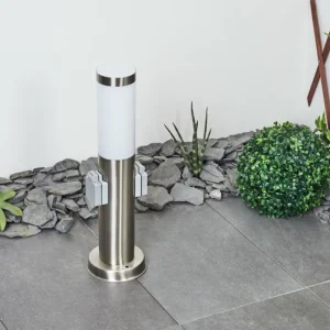 hofstein Borne lumineuse Sessa Nickel mat, 1 lumière* Lampes Modernes