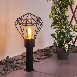 hofstein Borne lumineuse Solda Noir, 1 lumière* Lampes Modernes